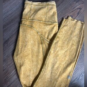 lululemon athletica Gold Leggings